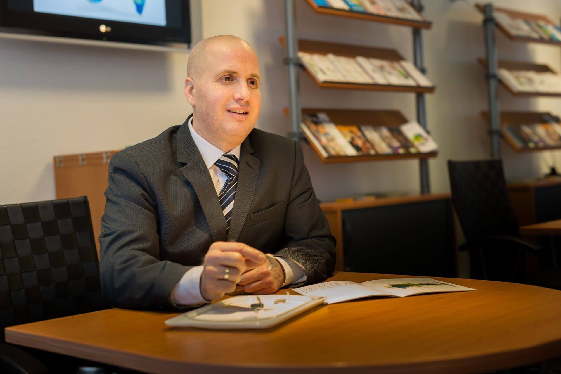 Christian Ufer im Gespräch